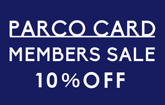 3/21(木/祝)~25(月)<br>PARCO CARD MEMBERS SALE