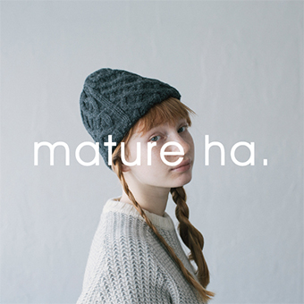 9/9(水)12時~なくなり次第終了<br>mature ha.帽子展