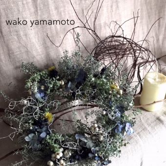 10/12(火)~<br>wako_yamamoto リース展