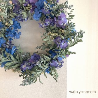 7月16日(土)～なくなり次第終了<br>WAKO YAMAMOTOリース展