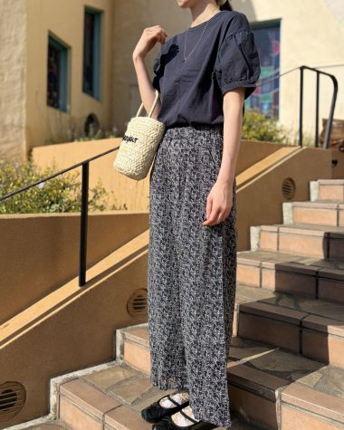 【私らしいTシャツ – 初夏のベーシックな１枚】